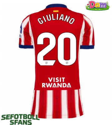 Atletico Madrid Giuliano Simeone #20 Hemmatröja Kvinnor 2026-27 Kortärmad